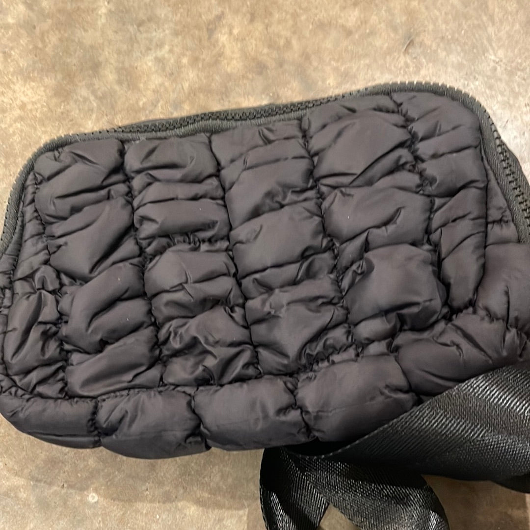 Quilted belt bag