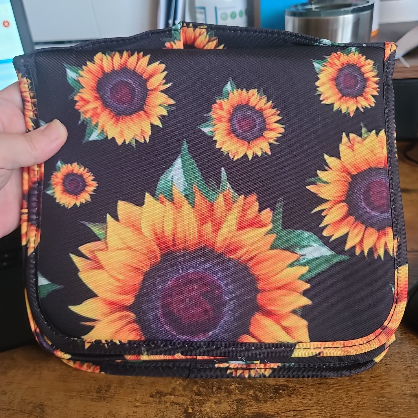 Sunflower Bathroom Travel case