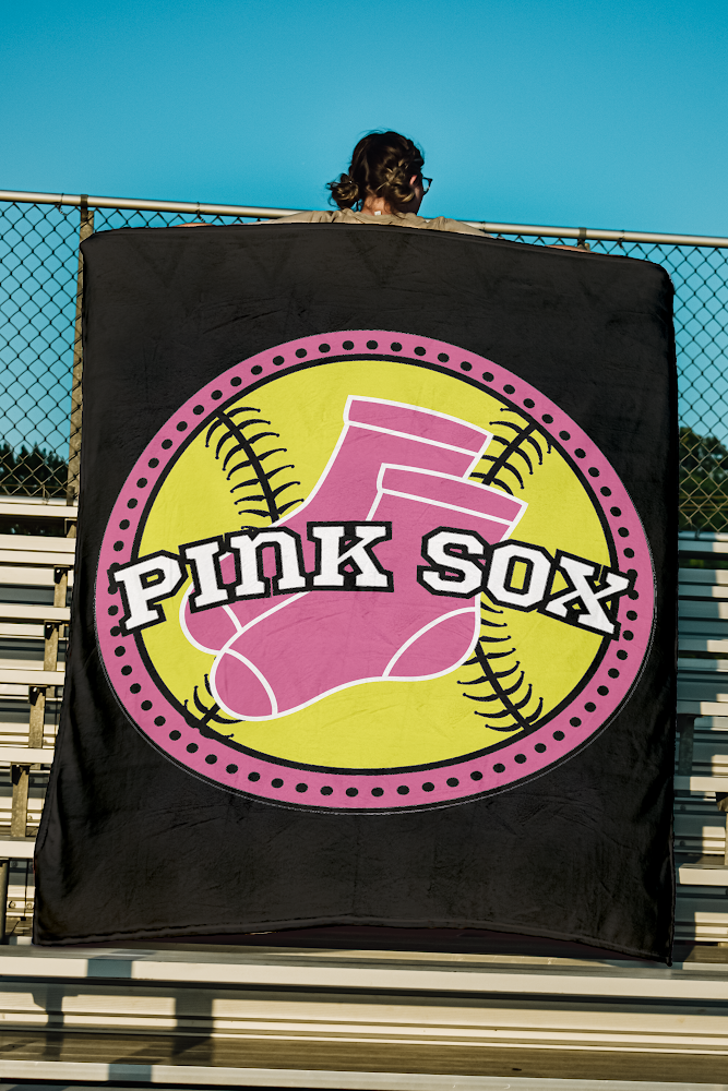 Pink Sox blanket